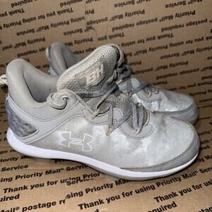 Under Armour Youth Baseball Molded Cleats USA 3.5Y Bryce Harper “Out Of Here”